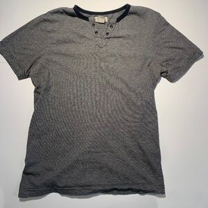 Kenneth Cole Striped Short Sleeve